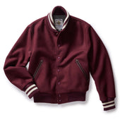 The Golden Bear Snap Bomber In Port Wool