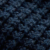 The Waffle Sock in Dark Navy