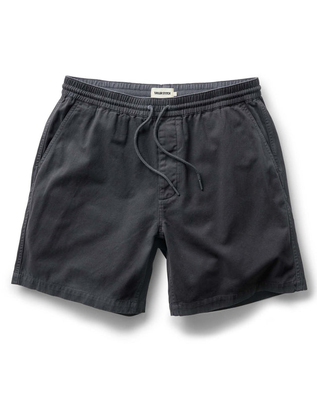 The Apres Short In Organic Faded Foundation Twill