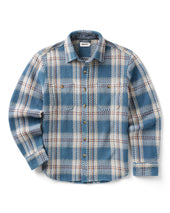 The Cutter Overshirt In Ocean Plaid