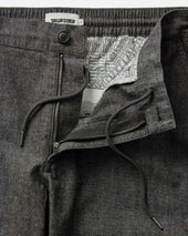 The Easy Pant in Black Indigo Chambray