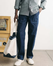 The Mariner Jean in Rinsed Indigo Dobby Denim