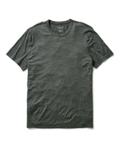The Merino Tee In Heather Army