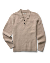 The Newton Sweater Polo In Heather