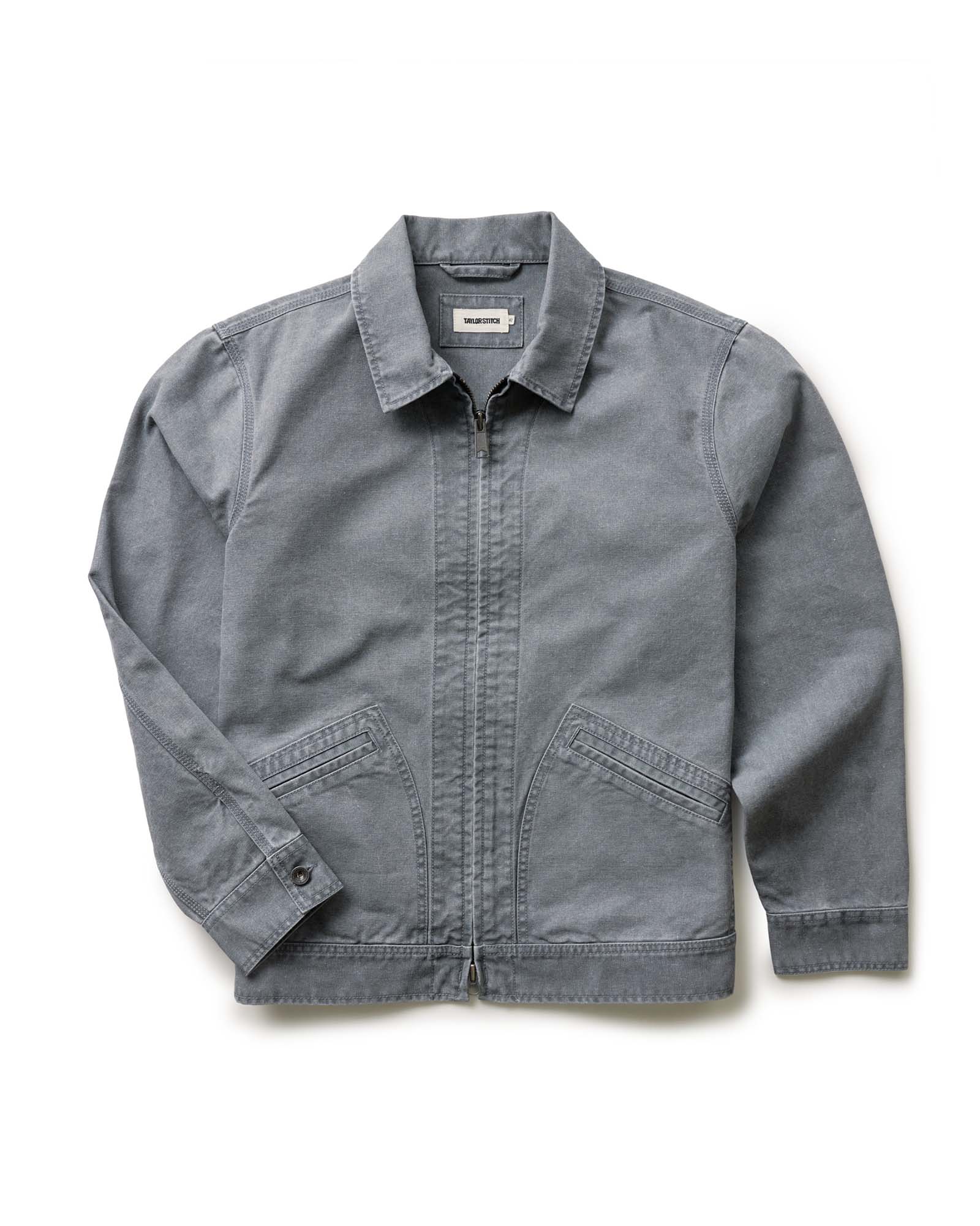 The Shifter Jacket In Dark Grey Pigment Canvas