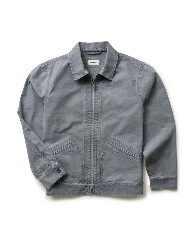 The Shifter Jacket In Dark Grey Pigment Canvas