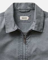 The Shifter Jacket In Dark Grey Pigment Canvas