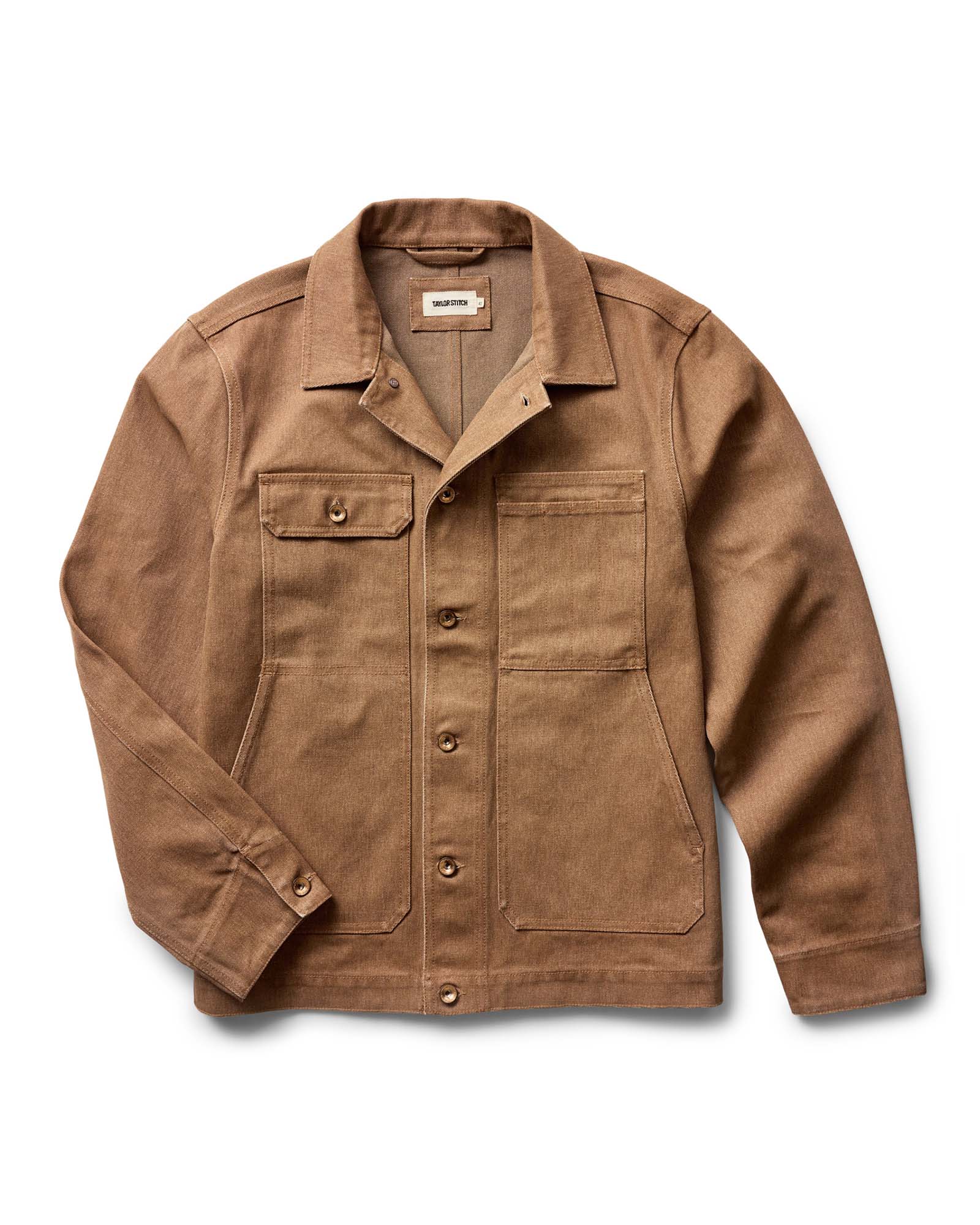The Longshore Jacket In Chipped Canvas