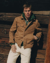 The Longshore Jacket In Chipped Canvas