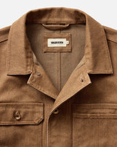 The Longshore Jacket In Chipped Canvas