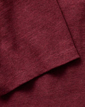 The Organic Cotton Shop Tee in Dried Cherry Twist