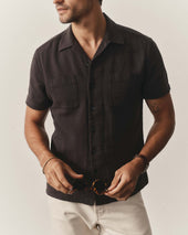 The Conrad Shirt In Faded Linen