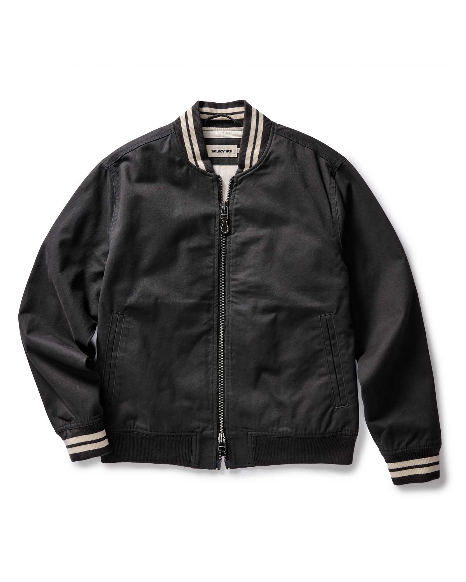The Speedway Bomber In Organic Faded Twill