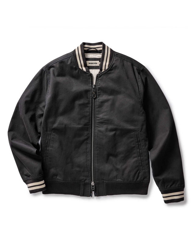 The Speedway Bomber In Organic Faded Twill