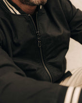 The Speedway Bomber In Organic Faded Twill