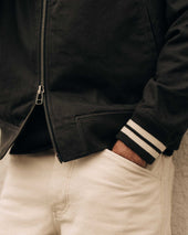 The Speedway Bomber In Organic Faded Twill
