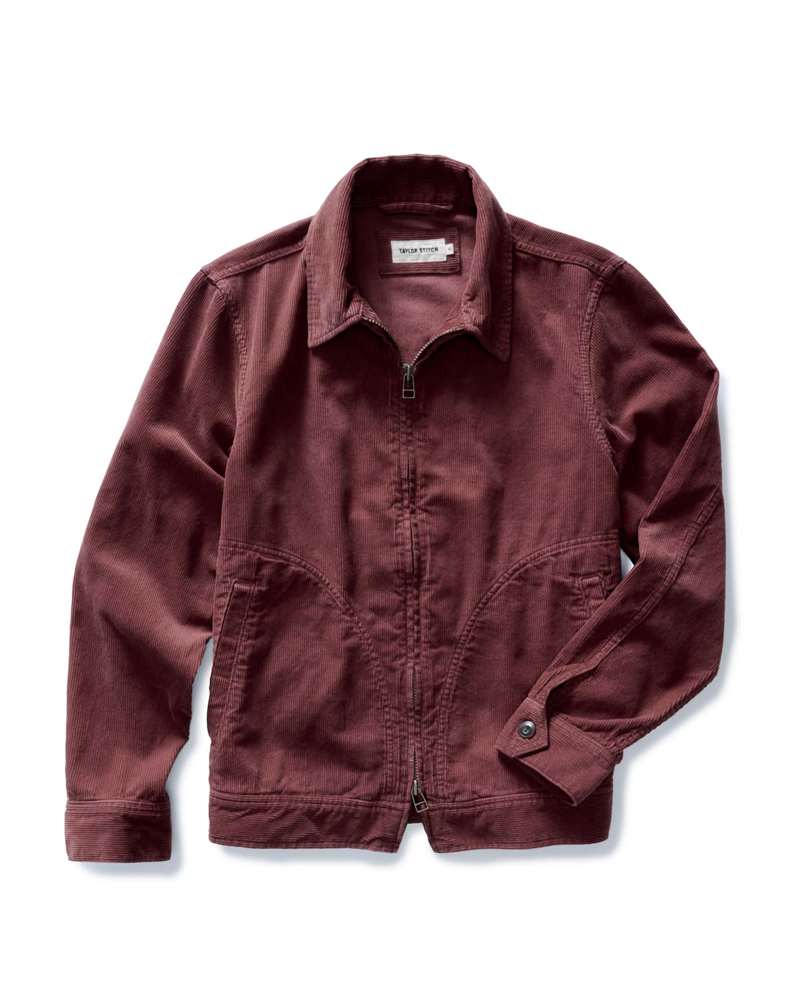 The Piston Jacket In Dried Cherry Corduroy
