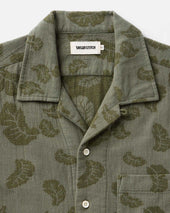 The Hawthorne Shirt In Burnt Floral Jacquard