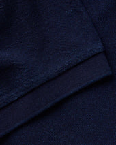 The Pacific Polo in Rinsed Indigo Pique