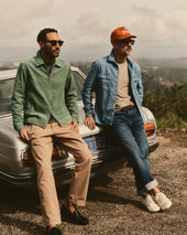 The Piston Jacket In Ivy Corduroy
