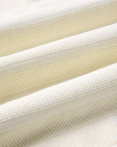 The Bywater Polo In Natural Knit Stripe