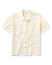 The Monterey Sweater Polo In Vintage Crochet