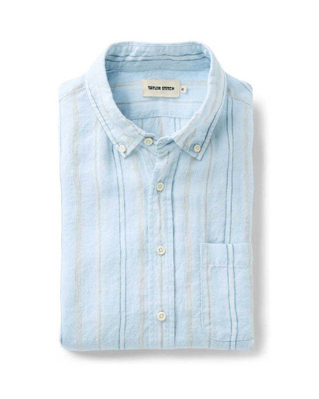 The Jack in Blue Sky Stripe Linen