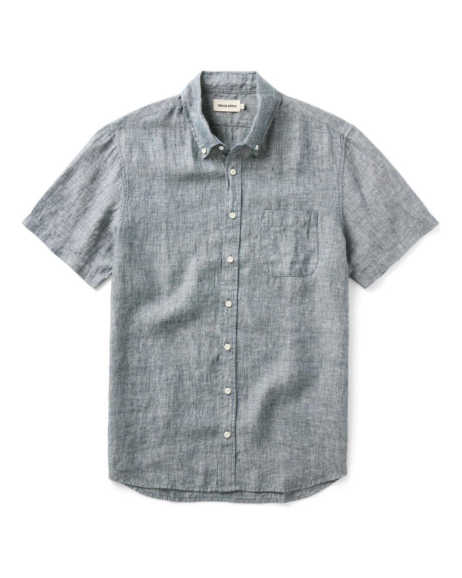 The Short Sleeve Jack In Ocean Linen
