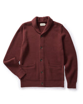The Crawford Sweater In Cherry