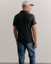 The Merino Polo In Heather