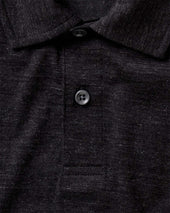 The Merino Polo In Heather