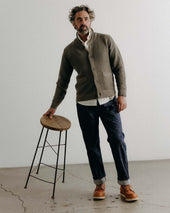 The Crawford Sweater In Fatigue