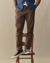 The Democratic Foundation Pant in Organic Espresso