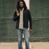 The Evans Overshirt In Birdseye Wool