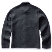 The Evans Overshirt In Birdseye Wool