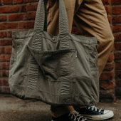 The Foundation Tote In Organic Smoked