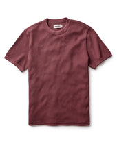The Organic Cotton Short Sleeve Crew In Waffle