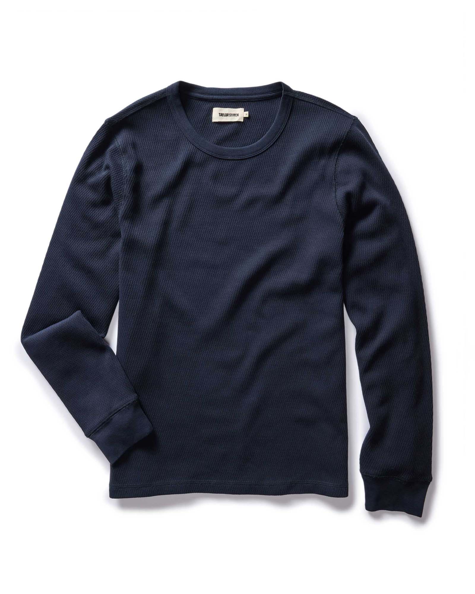 The Organic Cotton Crew In Waffle
