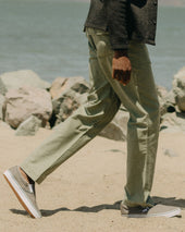 The Surplus Pant In Field Reverse Sateen