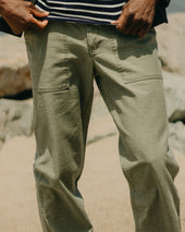 The Surplus Pant In Field Reverse Sateen