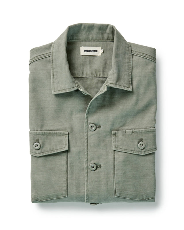 The Surplus Shirt In Field Reverse Sateen