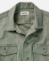 The Surplus Shirt In Field Reverse Sateen