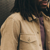 The Surplus Shirt In Field Reverse Sateen