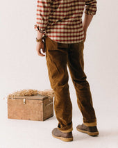 The Carnegie Pant in Bourbon Corduroy