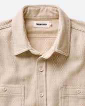 The Utility Shirt In Natural Sashiko
