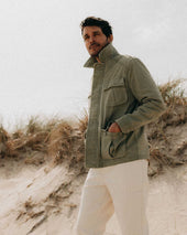 The Surplus Jacket In Field Reverse Sateen