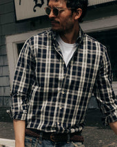 The Jack in Rinsed Indigo Plaid Oxford