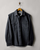 The Cpo Shirt In Heather Twill