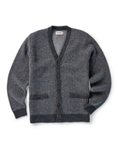 The Eddy Cardigan In Heather Herringbone