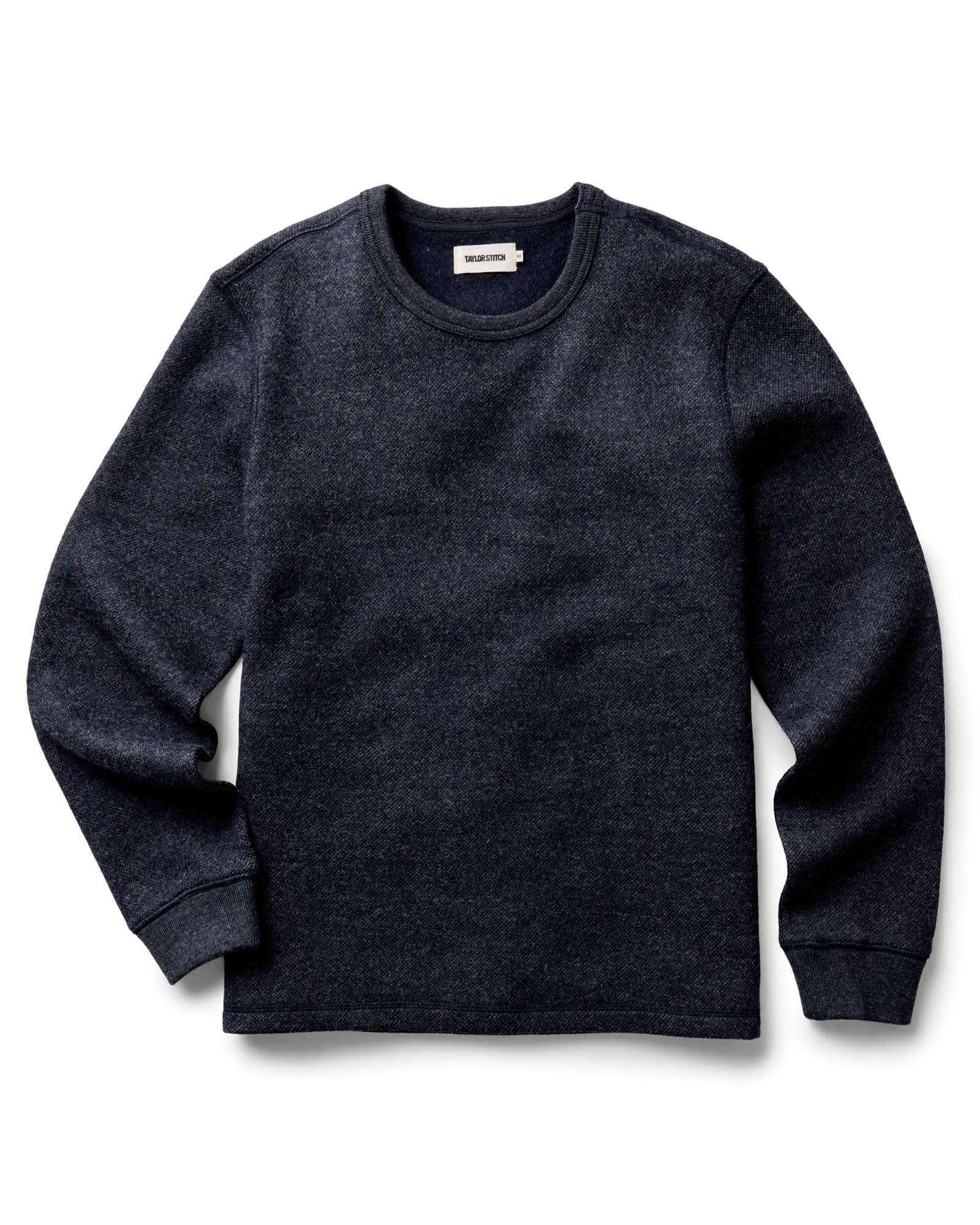 The Evans Crew In Birdseye Wool